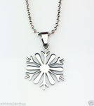Buy Lishmark Women'S Girl Men Fashion Jewelry Stainless Steel Snowflake Pendant With Necklace - Purplle