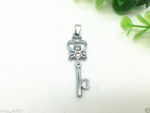 Buy Lishmark Girls Charm Fashion Jewelry White Magic Wand Pendant Black Leather Necklace - Purplle