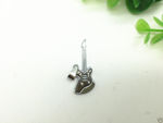 Buy Lishmark Lovers Charm Fashion Jewelry Steel & Black Guitar Pendant Black Leather Necklace - Purplle