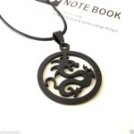 Buy Lishmark Personality Stainless Steel Black Dragon Pendants Necklace Fashion Jewelry - Purplle