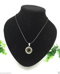 Buy Lishmark New Hot Fashion Jewelry Stainless Steel Round Love Pendant Black Rope Necklace - Purplle
