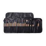 Buy Salon Palette 24 Pieces Make Up Brushes With A Black Leather Case - Purplle