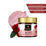 Buy Good Vibes Rose Hydrating Face Mask | Moisturizing, Softening | No Parabens, No Sulphates, No Mineral Oil, No Animal Testing (50 gm) - Purplle