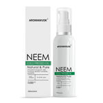 Buy AromaMusk USDA Organic 100% Pure Cold Pressed Neem Oil For Hair, Skin & Nails - Natural Insect Repellent (100 ml) - Purplle