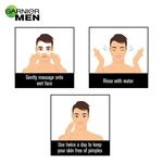 Buy Garnier Men Acno Fight Pimple Clearing Face Wash (50 g) - Purplle