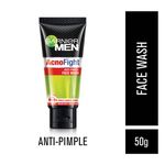 Buy Garnier Men Acno Fight Pimple Clearing Face Wash (50 g) - Purplle