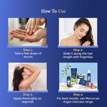 Buy StBotanica Moroccan Argan Hair Serum - Nourishing and Frizz Control Serum (With USDA Organic Argan Oil) 120ml - Purplle