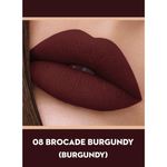 Buy SUGAR Cosmetics Suede Secret Matte Lipcolour - 08 Brocade Burgundy (Burgundy) - Purplle