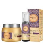 Buy Aryanveda 100% Moroccan Argan Hair Shampoo & Hair Mask Comb Pack - Purplle