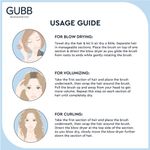 Buy GUBB Round Brush, Round Hair Brush - Vogue Range - Purplle