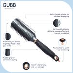 Buy GUBB Styling Brush, Flat Hair Brush with Pin - Elite Range - Purplle