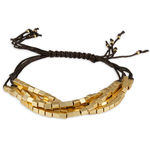 Buy Karatcart Mini Metal Blocks Thread kavala Bracelet For Women - Purplle