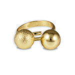 Buy Karatcart Metal Gold Mickey Mouse Adjustable Ring For Women - Purplle