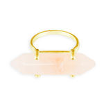 Buy Karatcart Gold Metal Pink stone Ring For Women - Purplle