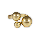 Buy Karatcart Gold Metal Adjustable Ring For Women - Purplle