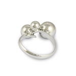 Buy Karatcart Silver Metal Adjustable Ring For Women - Purplle