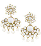 Buy Karatcart Leela Kundan Earrings Set For Women - Purplle