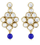 Buy Karatcart Dangle & Drop Earring For Women (Blue) - Purplle
