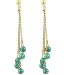 Buy Karatcart Long Chain Pearl Fashion Earrings For Women  - Purplle