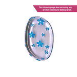 Buy Stay Quirky Blender, Make Up Perfector Silica Gel Puff, Blend Her - Transparent Blue Flower - Purplle
