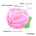Buy SP Accessories Rose Bath Sponge - Purplle