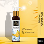 Buy Good Vibes Banana Conditioner | Frizz Contorl, Hair Thickening, Strenghtening | No Parabens, No Animal Testing (120 ml) - Purplle