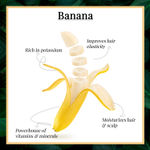 Buy Good Vibes Banana Conditioner | Frizz Contorl, Hair Thickening, Strenghtening | No Parabens, No Animal Testing (120 ml) - Purplle