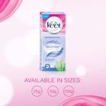 Buy Veet Hair Removal Cream Sensitive (25 g) (20% Extra) - Purplle