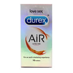 Buy Durex Air Condoms (Pack of 10) - Purplle