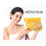 Buy MondSub Gold Face Mask Sheet Pack Of 2 - Purplle