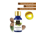 Buy Good Vibes Pure Essential Oil - Cedarwood (10 ml) - Purplle