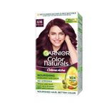 Buy Garnier Hair Colouring Creme Long-lasting Colour Smoothness & Shine Color Naturals Shade: 3.16 Burgundy 70 ml + 60 gm - Purplle
