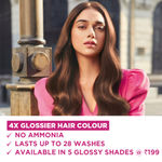 Buy L'Oreal Paris Casting Creme Gloss Hair Color With Glycolic Gloss Complex | Mini | Shade 200 - Ebony Black | 20ml + 20g + 5g - Purplle
