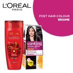 Buy L'Oreal Paris Casting Creme Gloss Hair Color With Glycolic Gloss Complex | Mini | Shade 200 - Ebony Black | 20ml + 20g + 5g - Purplle