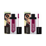 Buy SUGAR Cosmetics Smudge Me Not Liquid Lipstick - 08 Wine and Shine (Sangria)(Pack Of 2) - Purplle