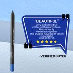 Buy FACES CANADA Ultime Pro Longwear Eye Pencil - Electric 13, 1.2 g | 8 Hr Long Stay | Smooth One Stroke Application | Intense Color Pay Off | Soft Blendable Formula | Smudge Proof | Water Proof - Purplle