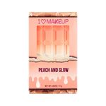 Buy Makeup Revolution I Heart Peach and Glow (11 g) - Purplle