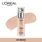 Buy L'Oreal Paris True Match Super-Blendable Foundation - Beige 4N (30 ml) - Purplle
