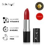 Buy Bella Voste Sheer Creme Lust Lipstick Red Bomber 01 (4.2 g) I Matte Finish| Cruelty Free I  Long Lasting Improved Formula I One Stroke Aplication I Highly Pigmented - Purplle