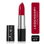 Buy Bella Voste Sheer Creme Lust Lipstick Legendary 7 (4.2 g) I Cruelty Free I SatinTouch|  Long Lasting I Cruelty Free Improved Formula I One Stroke Aplication I Highly Pigmented - Purplle
