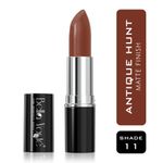 Buy Bella Voste Sheer Creme Lust Lipstick Antique Hunt 11 (4.2 gm) I Matte Finish I Cruelty Free IA Long Lasting Improved Formula I One Stroke Aplication I Highly Pi gmented - Purplle