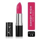 Buy Bella Voste Sheer Creme Lust Lipstick Candy Rich 19 (4.2 g) I Satin Finish I Cruelty Free I Long Lasting Improved Formula I One Stroke Aplication I Highly Pigmented - Purplle