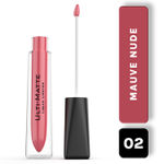 Buy Bella Voste Ulti-Matte Liquid Lipstick Mauve Nude (02) (3.7 ml) - Purplle