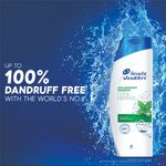 Buy Head & Shoulders Cool Menthol Shampoo (360 ml) - Purplle