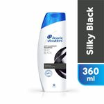 Buy Head & Shoulders Silky Black Shampoo (360 ml) - Purplle