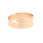 Buy Femnmas Gold Plated Spiral Bracelet - Purplle