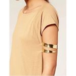 Buy Femnmas Gold Plated Spiral Bracelet - Purplle