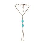 Buy Femnmas Bronze Fashion Ring Bracelet - Purplle