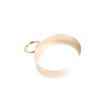 Buy Femnmas Gold Plated Metal Cuff Bracelet - Purplle