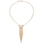 Buy Femnmas Multi- Tassel Pendant Necklace - Purplle